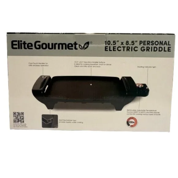NWT Electric Griddle by Elite Gourmet - Picture 2 of 10